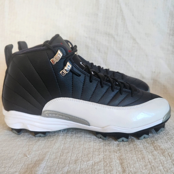 Men's Nike Air Jordan Retro XII 12 Playoff MCS Cleats Baseball Molded - Picture 7 of 15